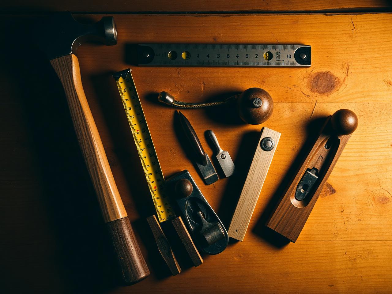 Vakmanschap: zorgvuldig uitgekozen handgereedschap